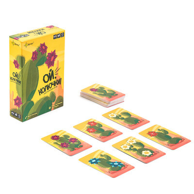 Игра настольная"Эврикус"   "Ой, колючки!"   BG-11093