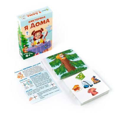 Игра настольная "Эврикус" "Дерево знаний: Я дома" BG-17103 .