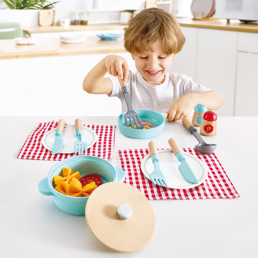 Детский игровой набор "Маленький повар", 21 элемент (Основная)