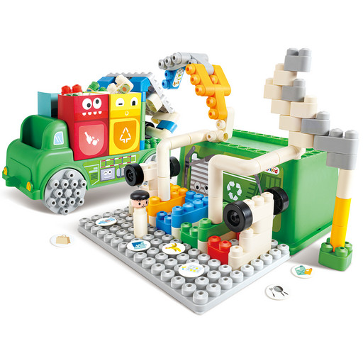 Конструктор "Креатив", Грузовик для сортировки мусора (Основная)