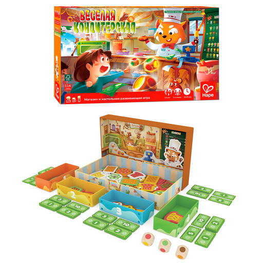 Детская настольная игра "Кондитерская", серия: пора играть (Основная)