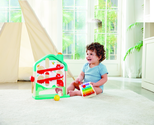 Домик с ксилофоном, серия: горка для шариков (Основная)