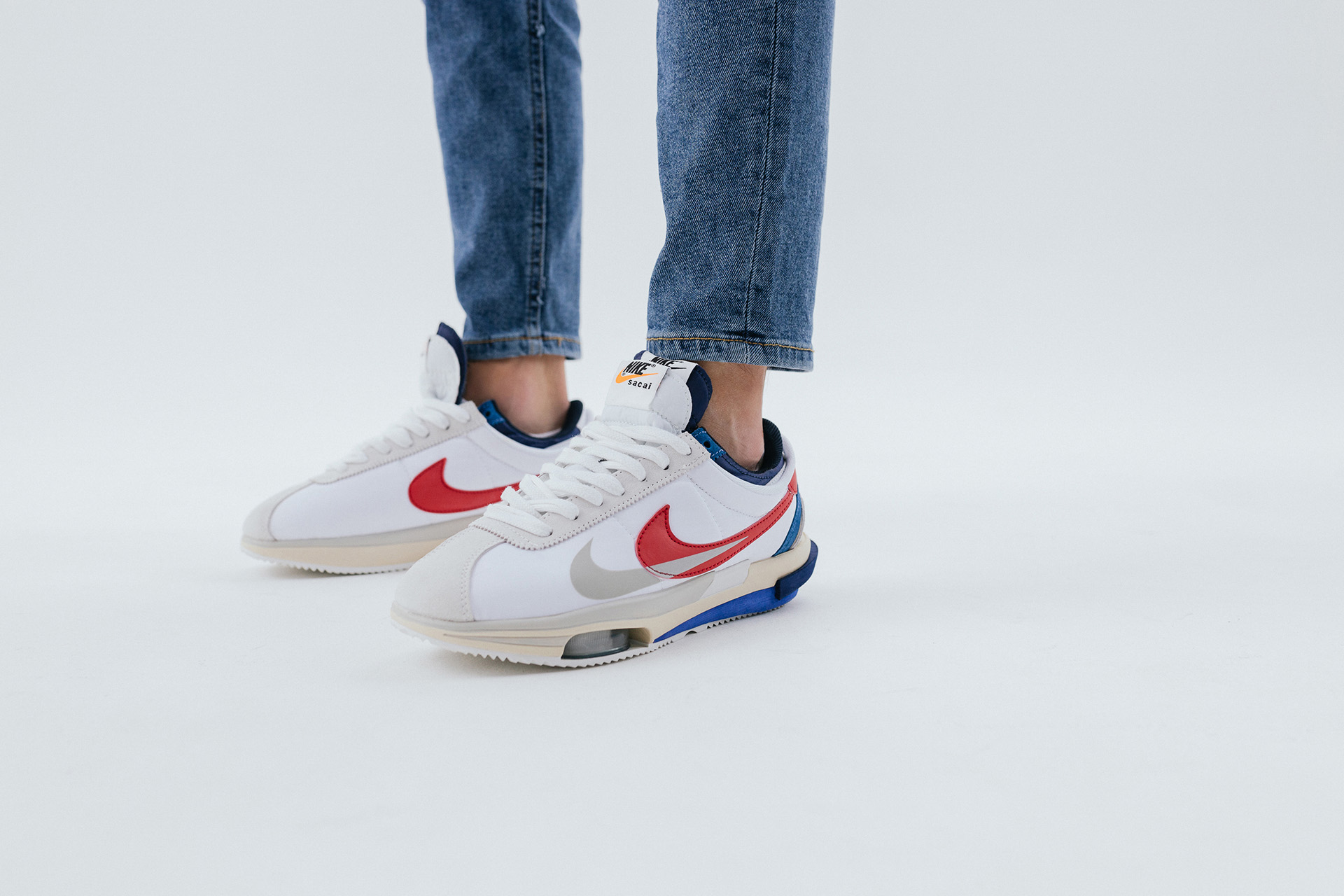 Кроссовки Sacai x Nike Cortez 4.0 (30918) 