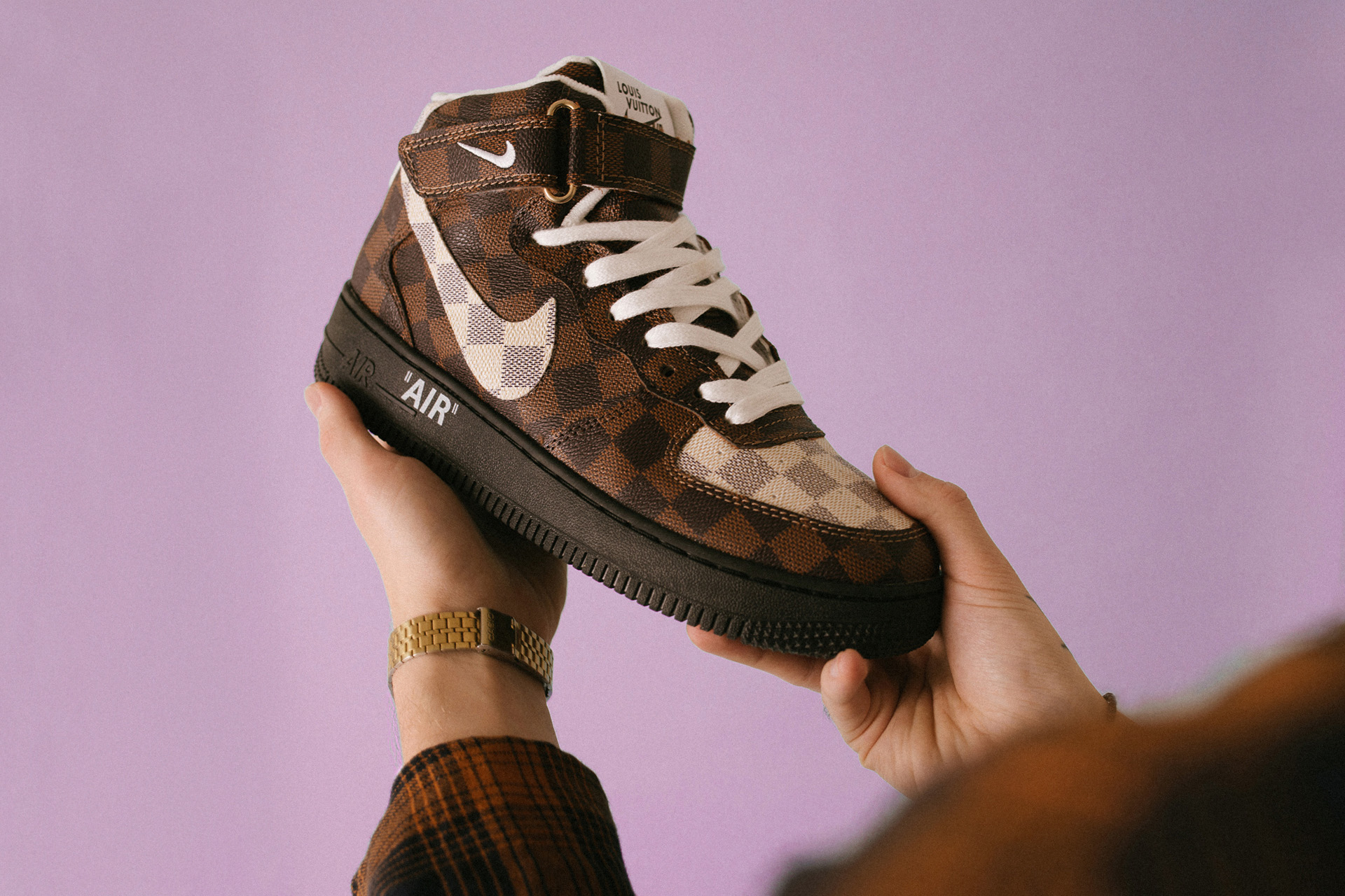 Louis Vuitton x Nike Air Force 1 (33521)