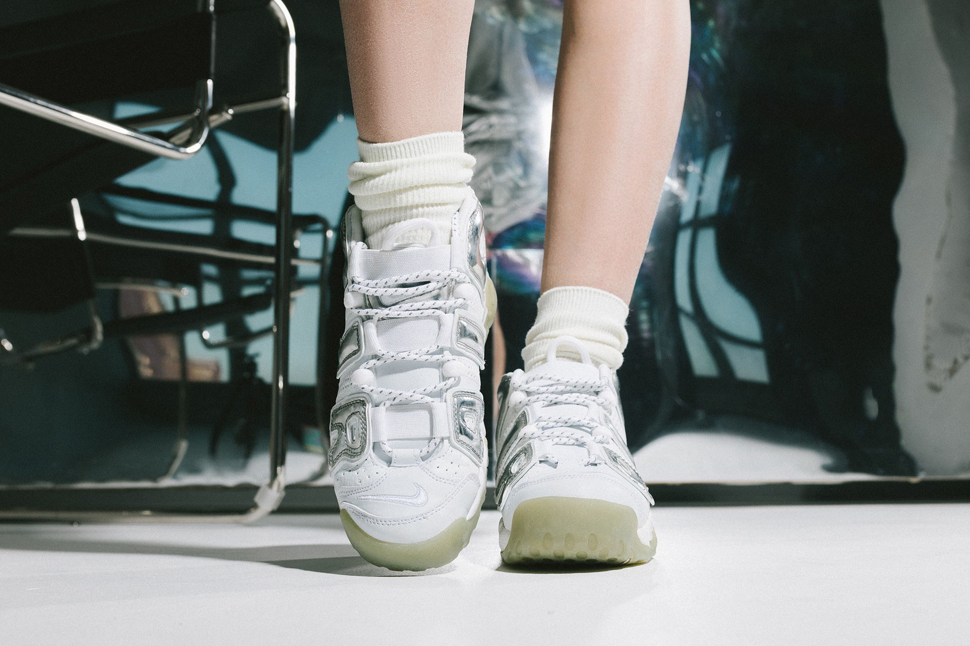 Nike Air More Uptempo 'White Gum'