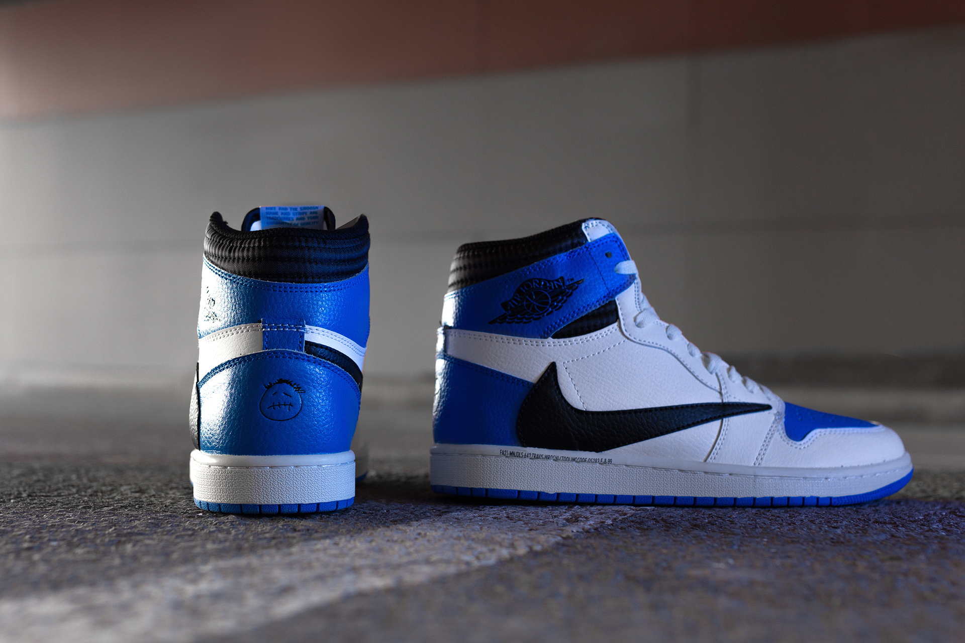 Travis Scott X Nike Air Jordan 1 Retro High 'Fragment'