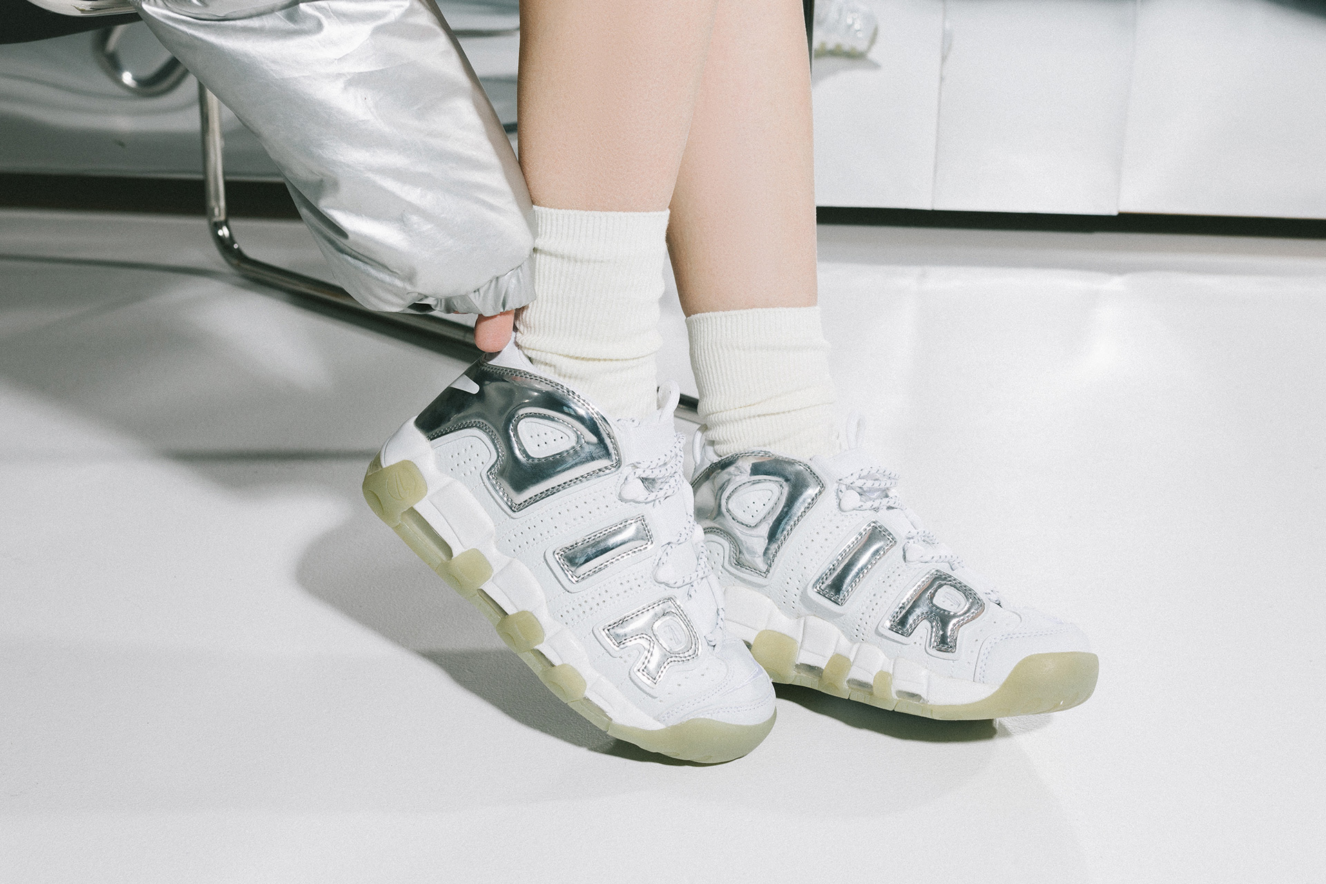 Nike Air More Uptempo 'White Gum'