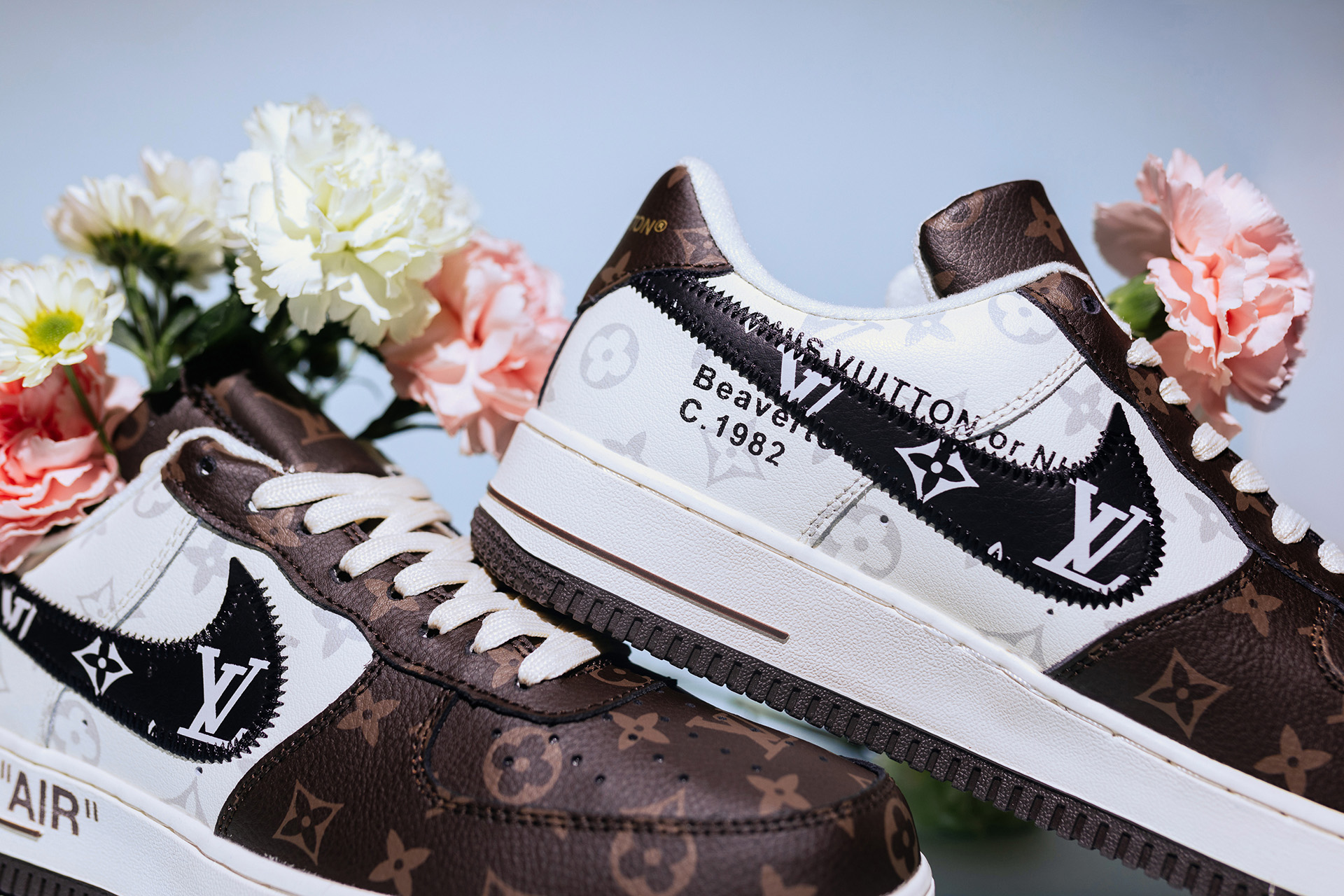 Louis Vuitton x Nike Air Force 1 Low (31584)