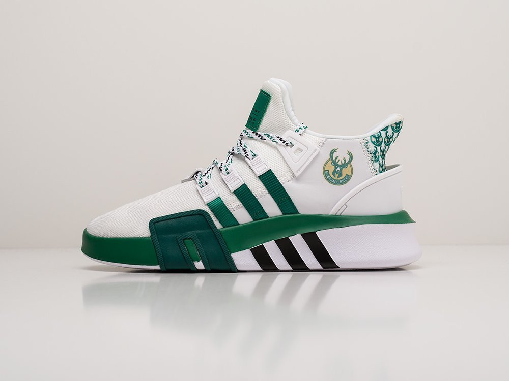 Adidas eqt bask shop adv white green