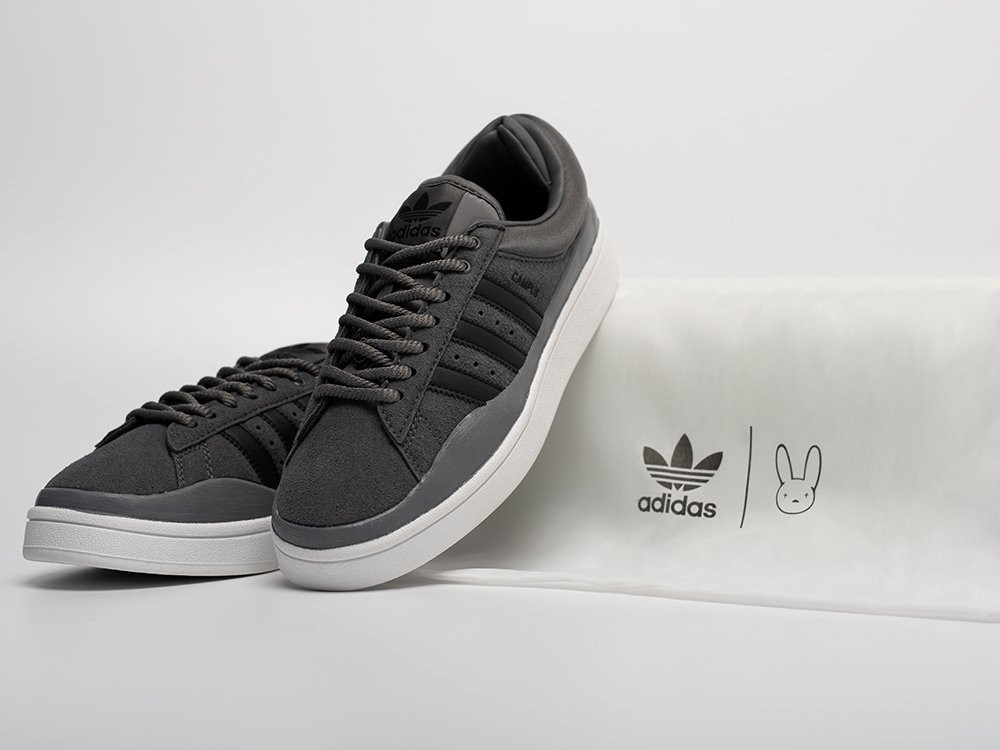 Adidas campus black leather online