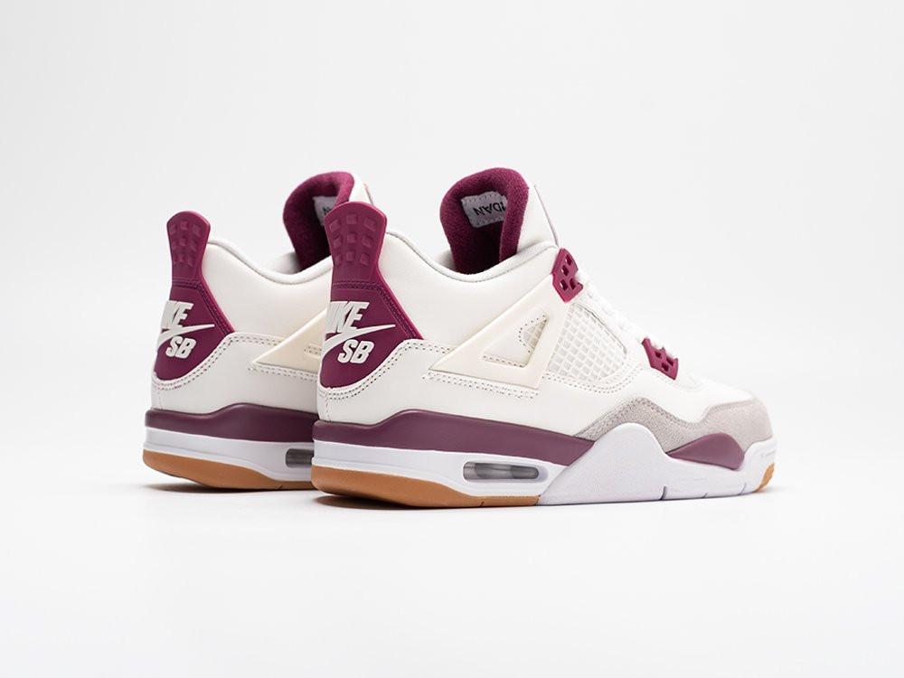 maroon jordan 4