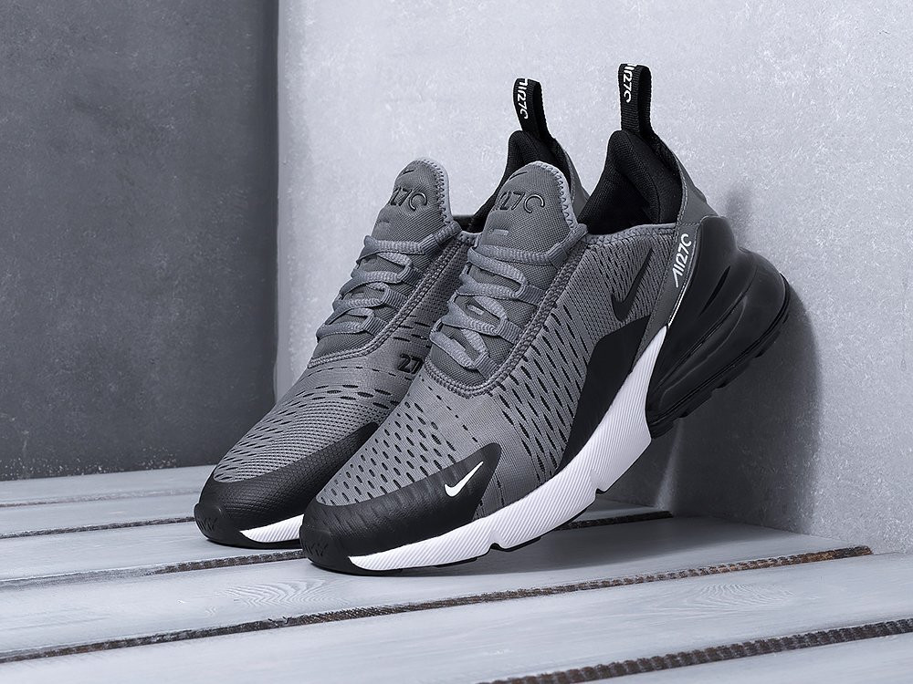 Nike grey air max 270 best sale