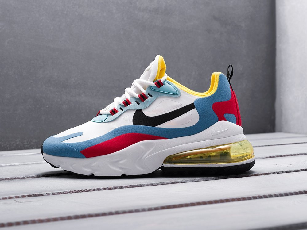 Nike air max 270 hotsell react blue and red