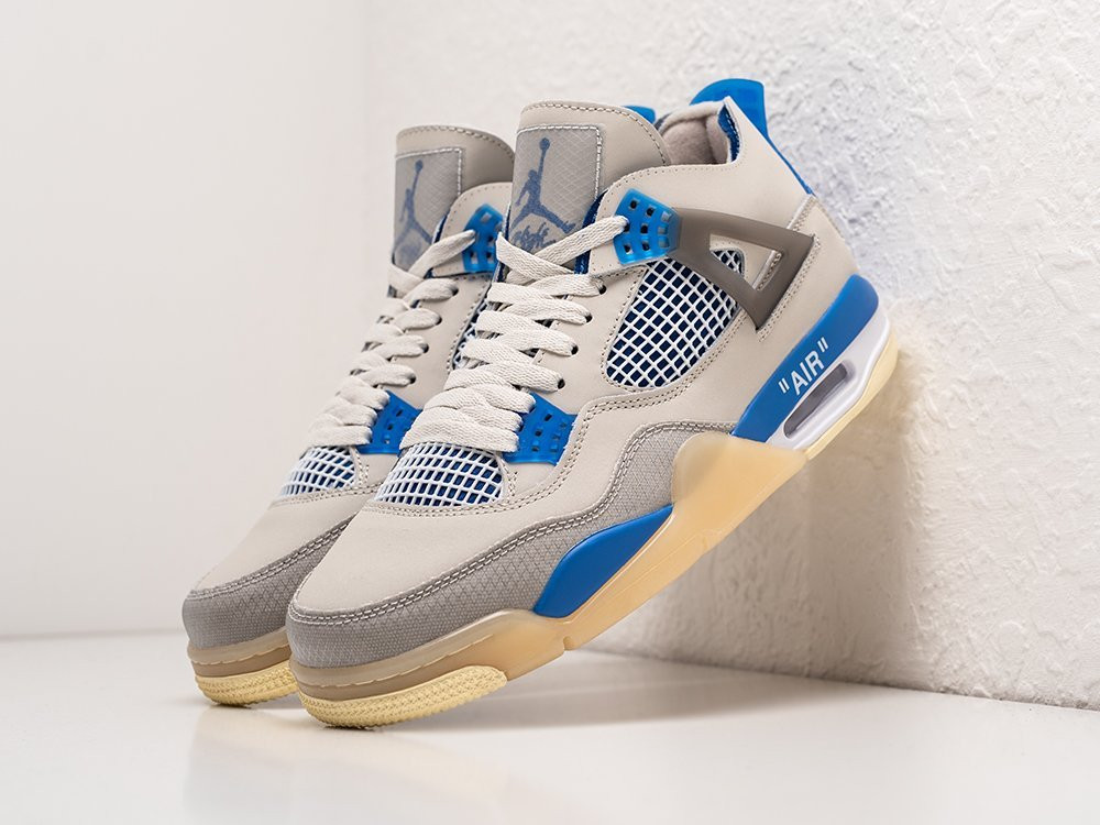 Air jordan 4 x cheap off white