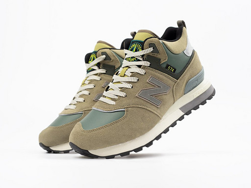 Зимние Кроссовки Stone Island x New Balance 574 Mid (43942)