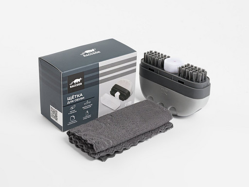 Щётка для обуви с моющим средством (46488)