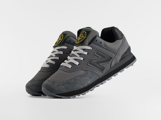 Кроссовки Stone Island x New Balance 574 (47010)