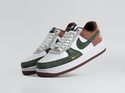 Кроссовки Gucci x The North Face x Nike Air Force 1 Low (44002)