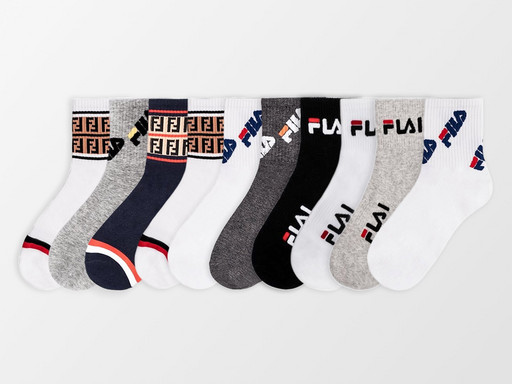 Носки средние Fendi&FILA - 10 пар (45059) Носки средние Fendi&FILA - 10 пар (45059)