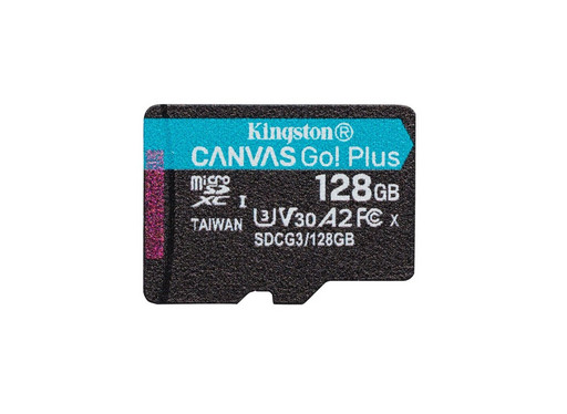 Карта памяти Kingston Canvas Go! Plus microSDXC 128GB (38719)