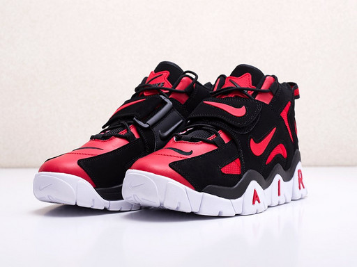 nike air barrage black and red