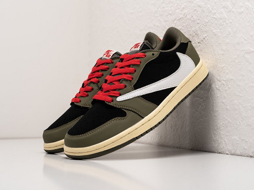 Кроссовки Nike Air Jordan 1 Low x Travis Scott (31082)