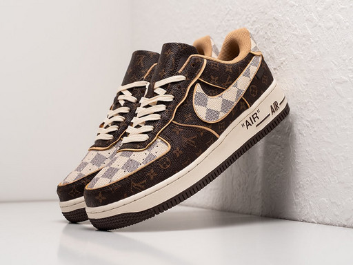 Кроссовки Nike x Louis Vuitton Air Force 1 Low (31582)