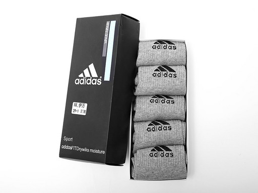 Носки длинные Adidas - 5 пар (10494)