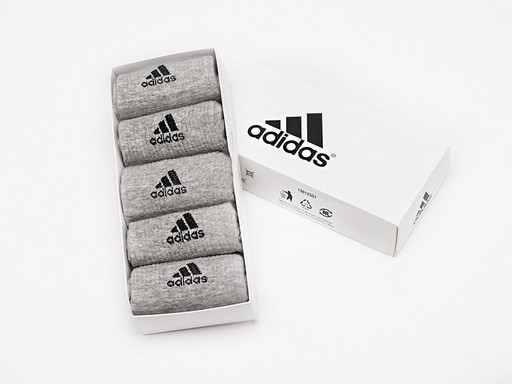 Носки длинные Adidas - 5 пар (21278)