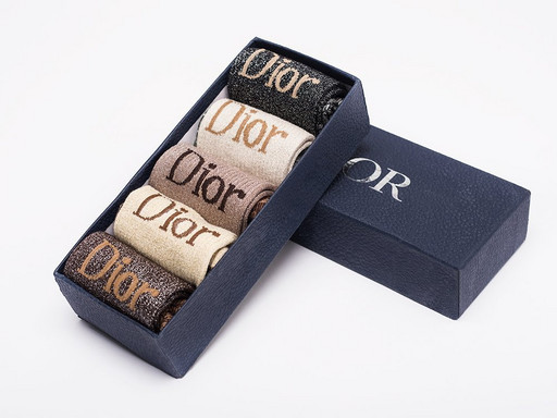 Носки длинные Dior - 5 пар (26299)