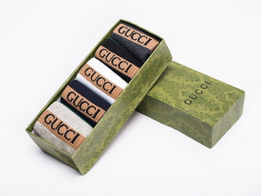 Носки длинные Gucci - 5 пар (26304)