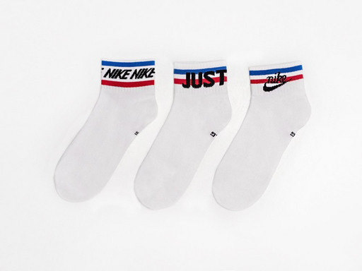 Носки короткие Nike - 3 пары (35627)