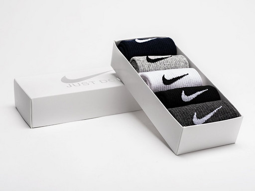 Носки средние Nike - 5 пар (34899)