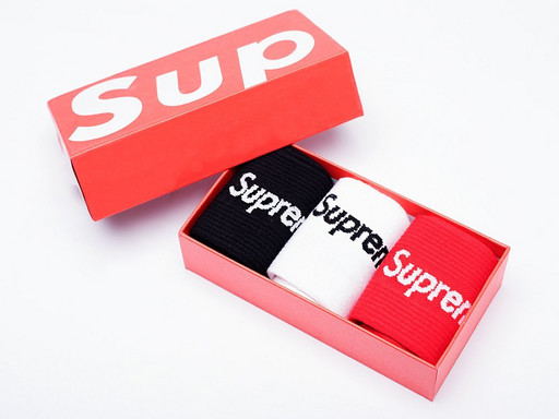 Носки Supreme в коробке 3 пары (14115)