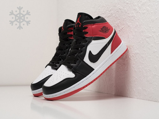 Зимние Кроссовки Nike Air Jordan 1 (30974)