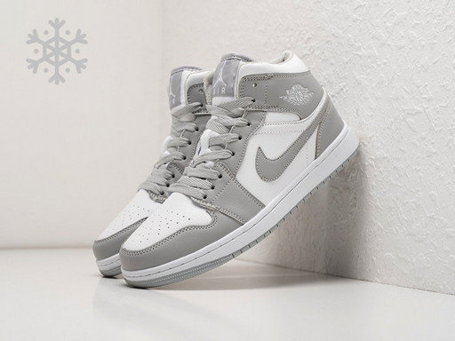 Зимние Кроссовки Nike Air Jordan 1 (30980)