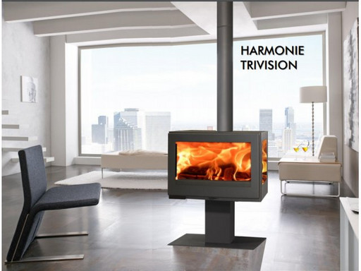 Дровяная печь PANADERO Harmonie Trivision