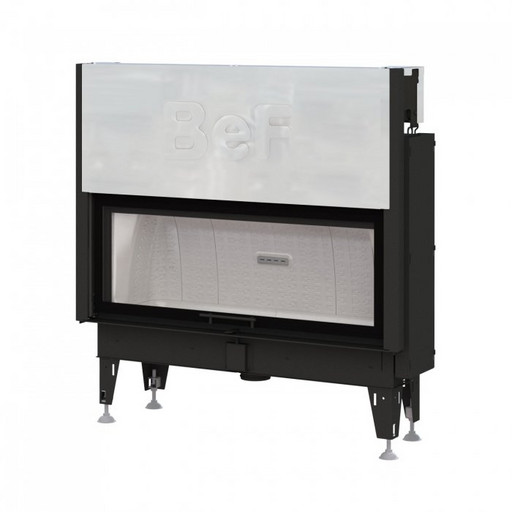 КАМИННАЯ ТОПКА BeF THERM V14, гильотина, ручка серебро