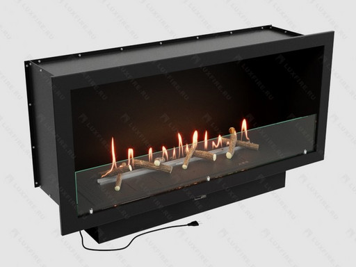 Встроенный автоматический биокамин Lux Fire Кабинет 1270 A