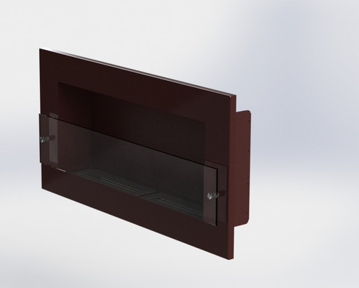 Биокамин Window II Glass burgundy "Арома"