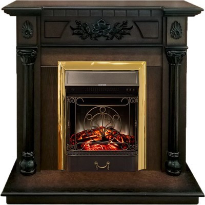 REAL FLAME Электрокамин Dacota STD/EUG AO /Дакота/ с Majestic s Lux BR