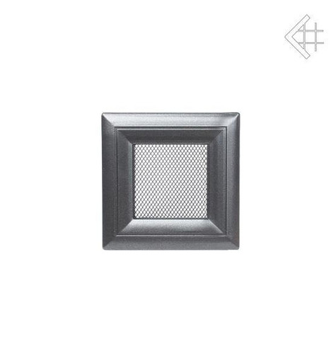 Вентиляционная решетка 11x11 Оскар графитовая