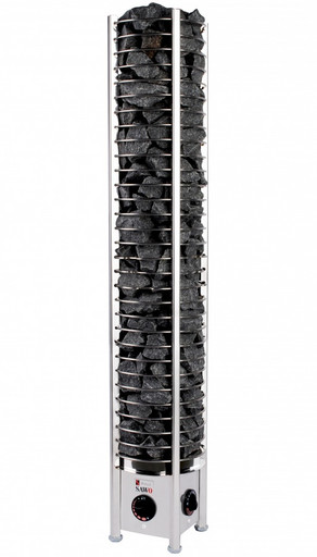 Электрическая печь для сауны SAWO Серия Tower TH3-45NB-P (220В / 380В, 3-6м3, 4.5кВт). Электрокаменка, Электропечь для бани