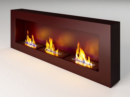 Биокамин Fire line burgundy "Арома"