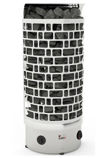 Электрическая печь для сауны SAWO Серия Aries ARI3-90NB-WL-P (220В / 380В, 8-14м3, 9кВт). Электрокаменка, Электропечь для бани