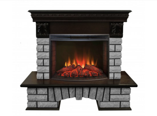 REAL FLAME Электрокамин Country LUX Rock 25/25,5 /Кантри люкс рок/с Evrika 25,5 LED