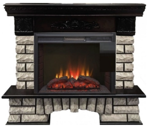 REAL FLAME Электрокамин Country LUX Rock 25/25,5 /Кантри люкс рок/с Sparta 25,5 LED