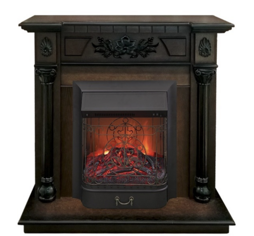 REAL FLAME Электрокамин Dacota STD/EUG AO /Дакота/ с Majestic s Lux BL