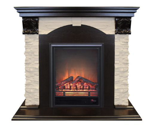 REAL FLAME Электрокамин Dublin LUX STD/EUG/24 AO (DN) /Дублин Люкс/с Eugene
