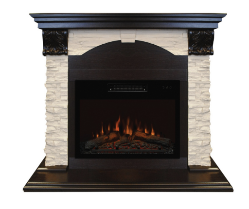 REAL FLAME Электрокамин Dublin LUX STD/EUG/24 AO (DN) /Дублин Люкс/с Kendal 24
